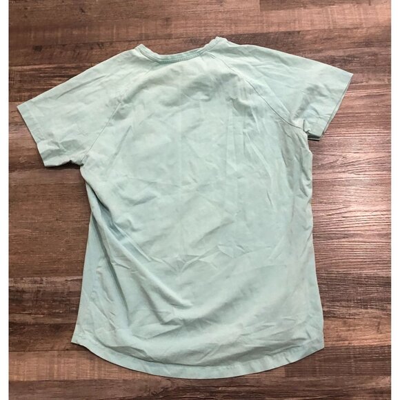 Alphalete Performance Fit Mens Small Blue Short Sleeve Athletic T Shirt - Picture 4 of 6